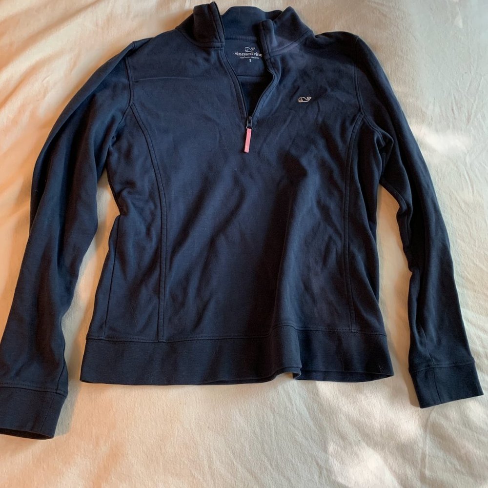 Vineyard Vines womens small quarter zip